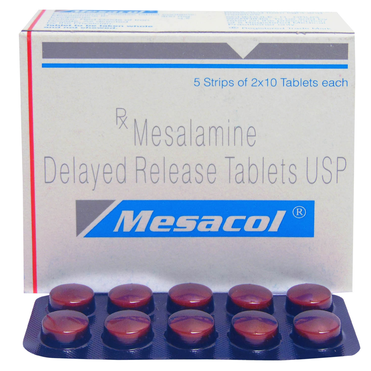 Mesacol 400 mg Tablet 10's, Pack of 10 TABLETS Mesacol 400 mg Tablet 10's, Pack of 10 TABLETS