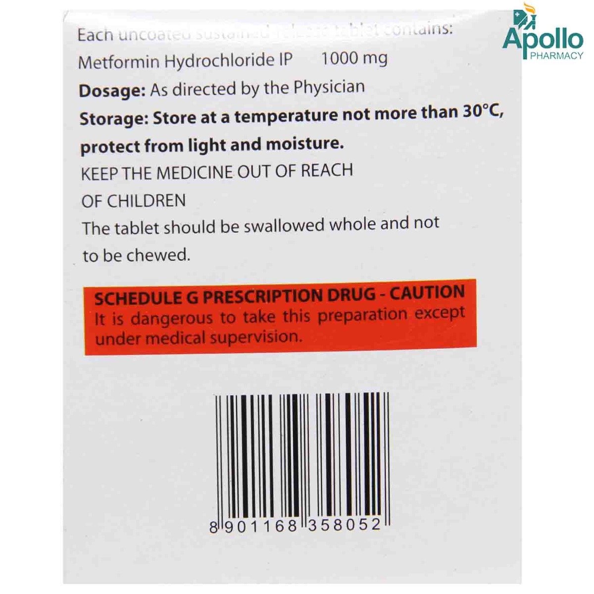 Metlong DS Tablet 10's, Pack of 10 TABLETS Metlong DS Tablet 10's, Pack of 10 TABLETS