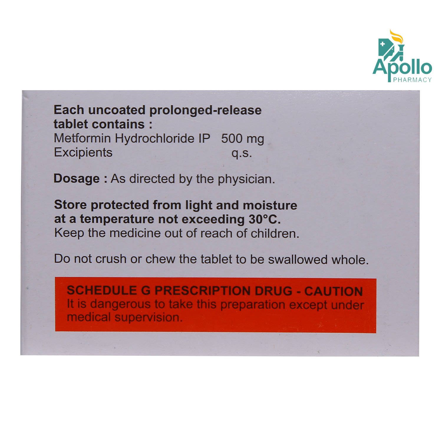 METOFIX XL 500MG TABLET, Pack of 10 TABLETS METOFIX XL 500MG TABLET, Pack of 10 TABLETS