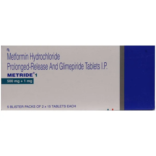 Metride 1 Tablet 15's, Pack of 15 TABLETS