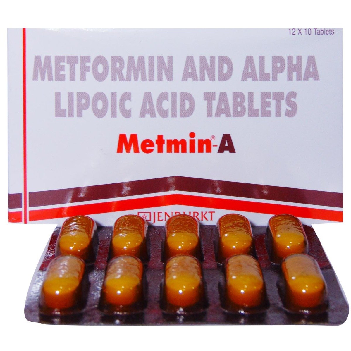 Metmin-A Tablet 10's, Pack of 10 TABLETS Metmin-A Tablet 10's, Pack of 10 TABLETS