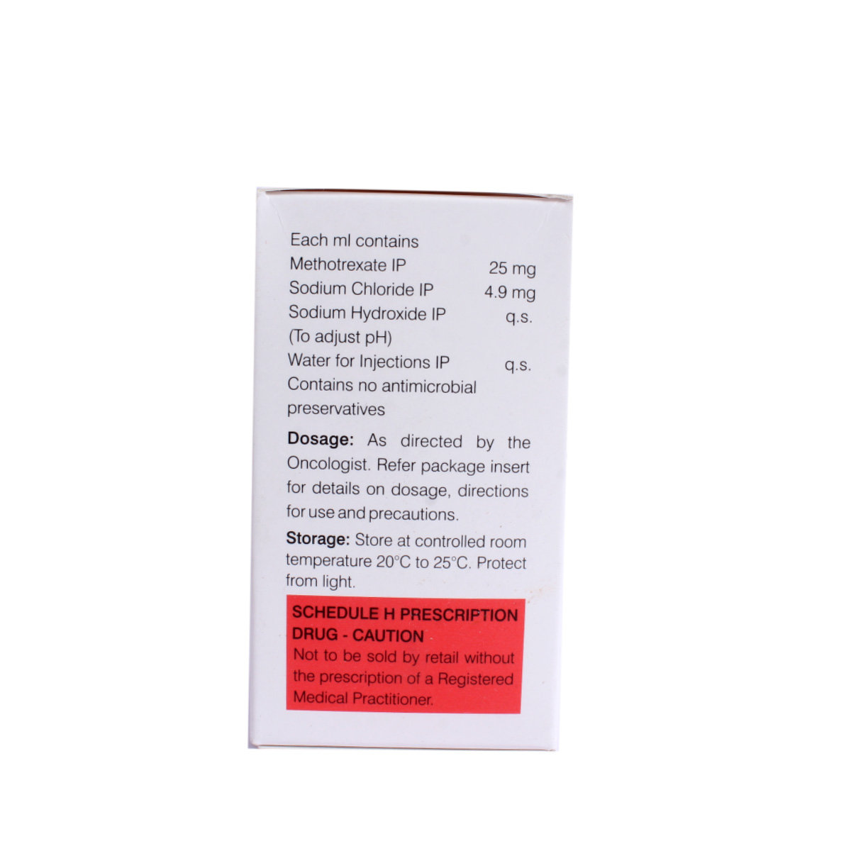 Methotex 1000 mg Injection 40 ml, Pack of 1 INJECTION Methotex 1000 mg Injection 40 ml, Pack of 1 INJECTION