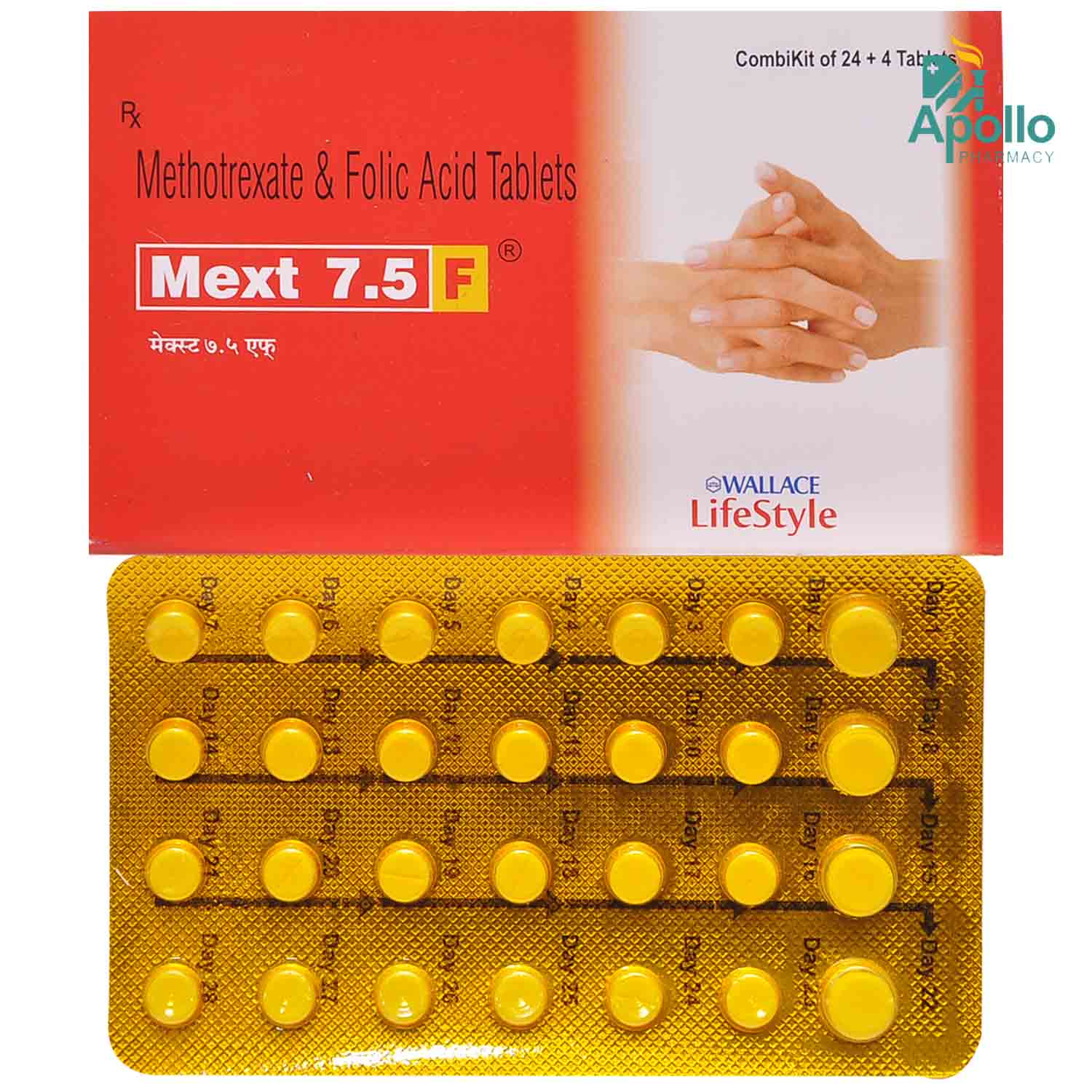 Mext F 7.5 Tablet 28's, Pack of 1 TABLET Mext F 7.5 Tablet 28's, Pack of 1 TABLET