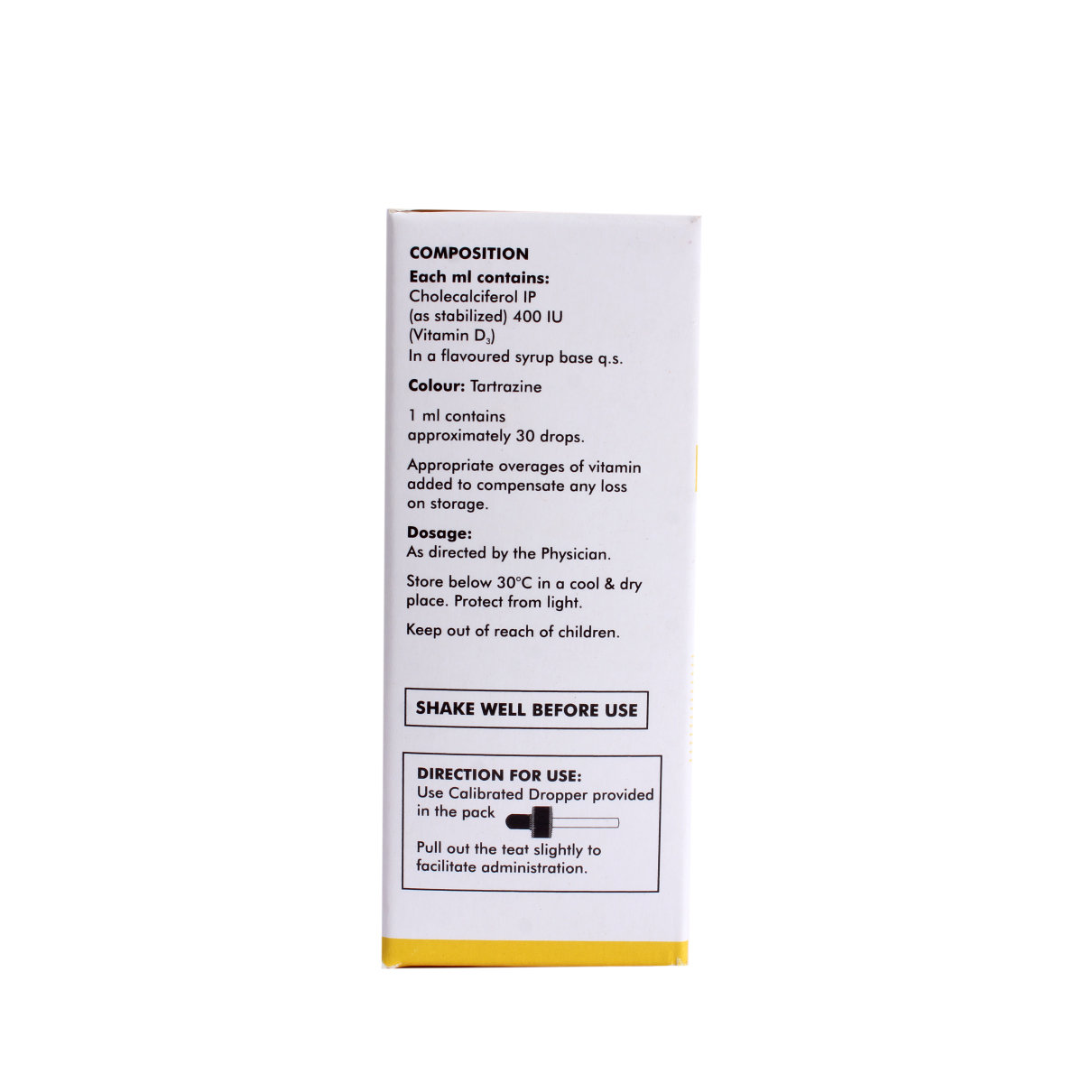 Micro D3 Drops 30 ml, Pack of 1 Micro D3 Drops 30 ml, Pack of 1