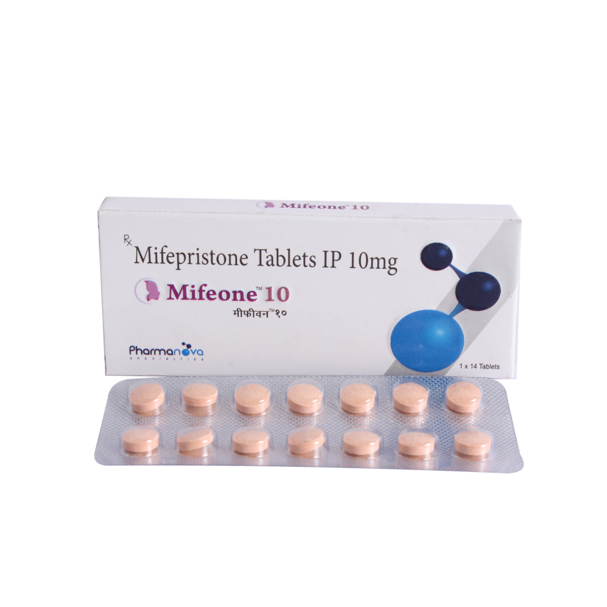 MIFEONE 10MG SOFTGEL CAPSULE 14'S, Pack of 14 TabletS MIFEONE 10MG SOFTGEL CAPSULE 14'S, Pack of 14 TabletS