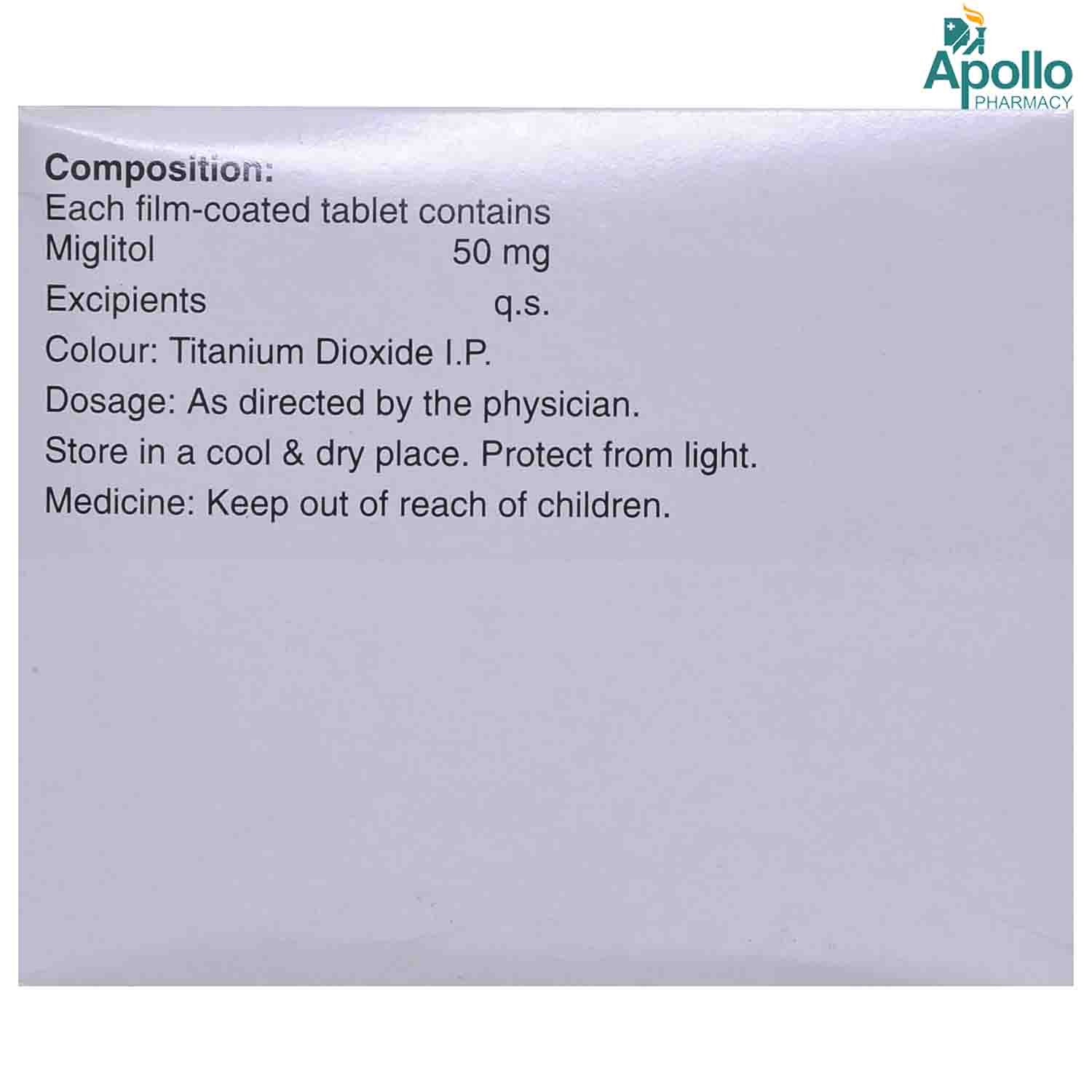 Mignar 50 Tablet 15's, Pack of 15 TABLETS Mignar 50 Tablet 15's, Pack of 15 TABLETS