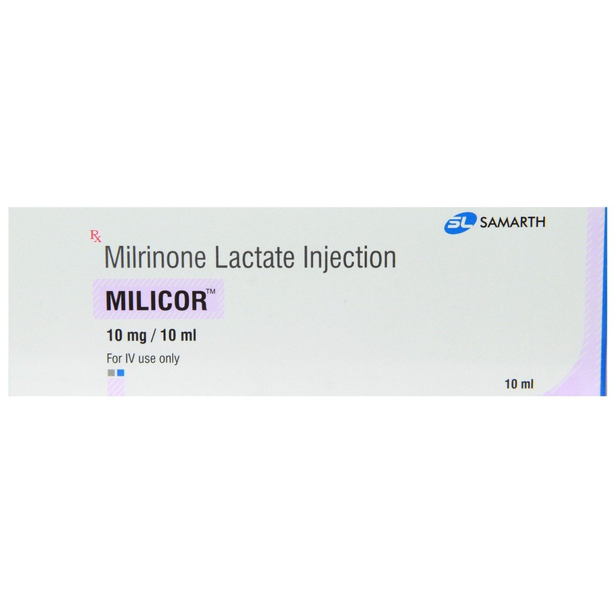 Milicor 10mg Injection 10 ml, Pack of 1 INJECTION Milicor 10mg Injection 10 ml, Pack of 1 INJECTION