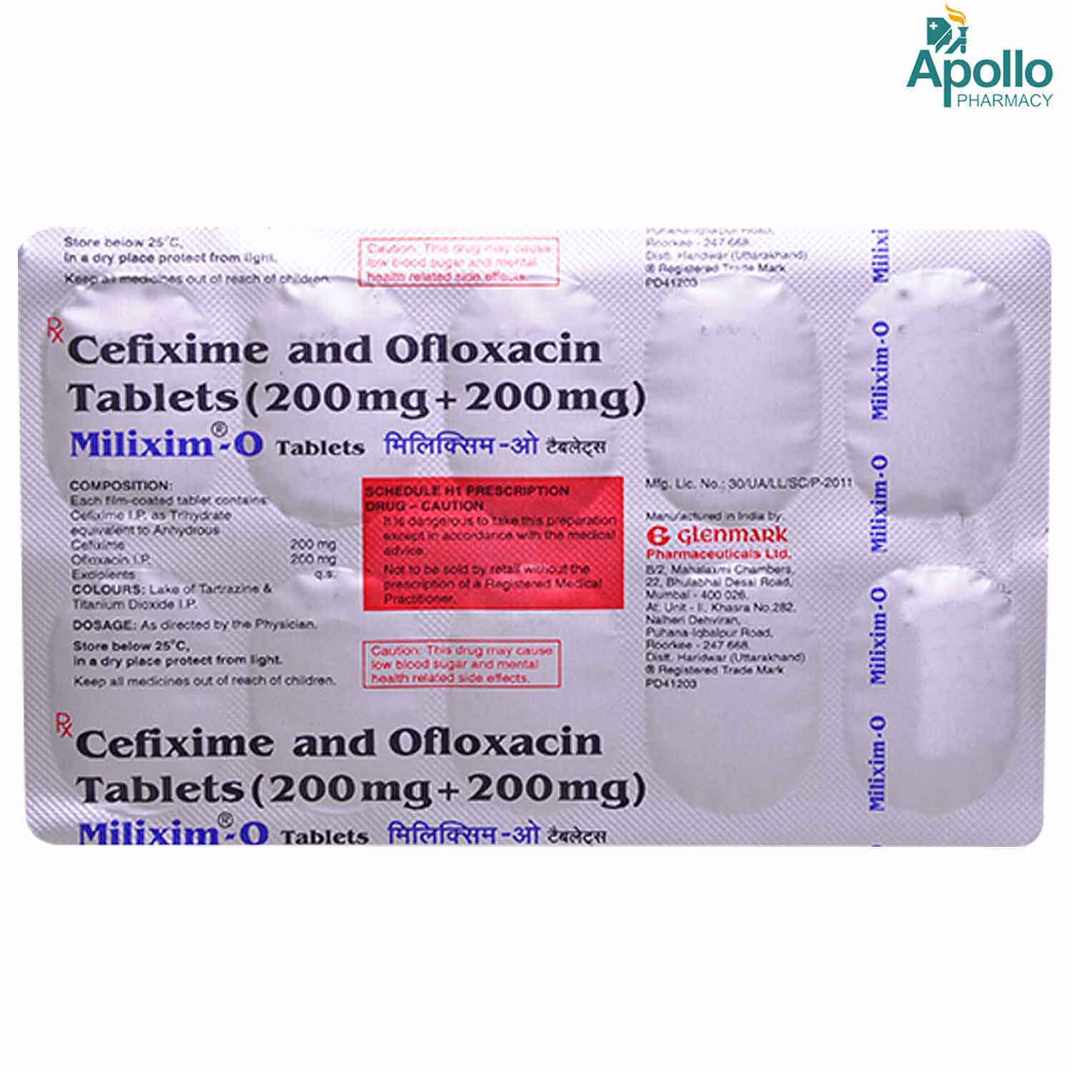 Milixim-O Tablet 10's, Pack of 10 TABLETS Milixim-O Tablet 10's, Pack of 10 TABLETS