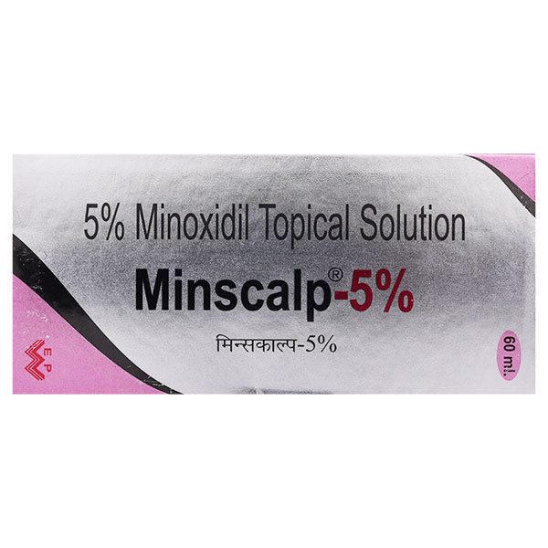 Minscalp 5% Solution 60 ml, Pack of 1 SOLUTION Minscalp 5% Solution 60 ml, Pack of 1 SOLUTION