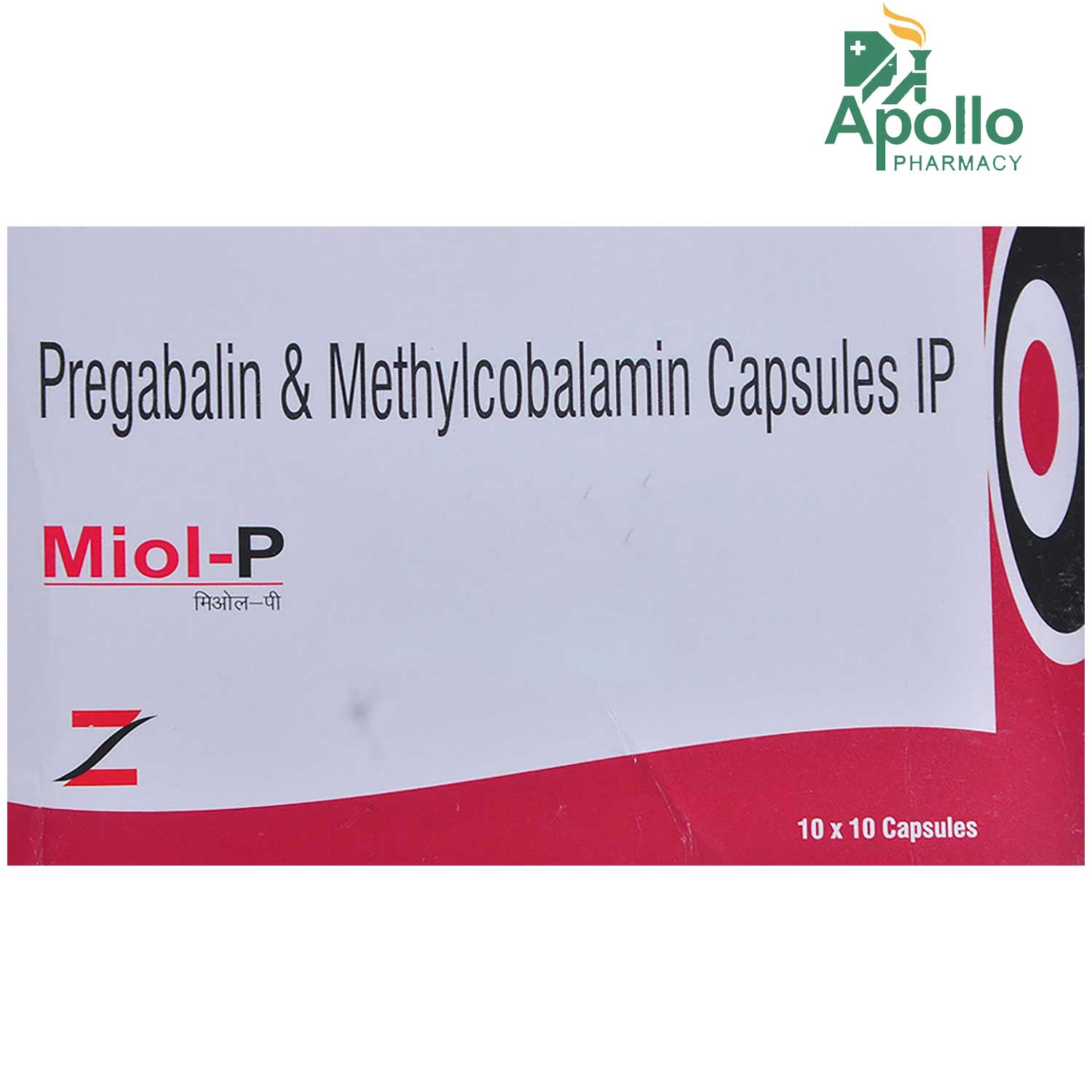 Miol-P Capsule 10's, Pack of 10 Miol-P Capsule 10's, Pack of 10