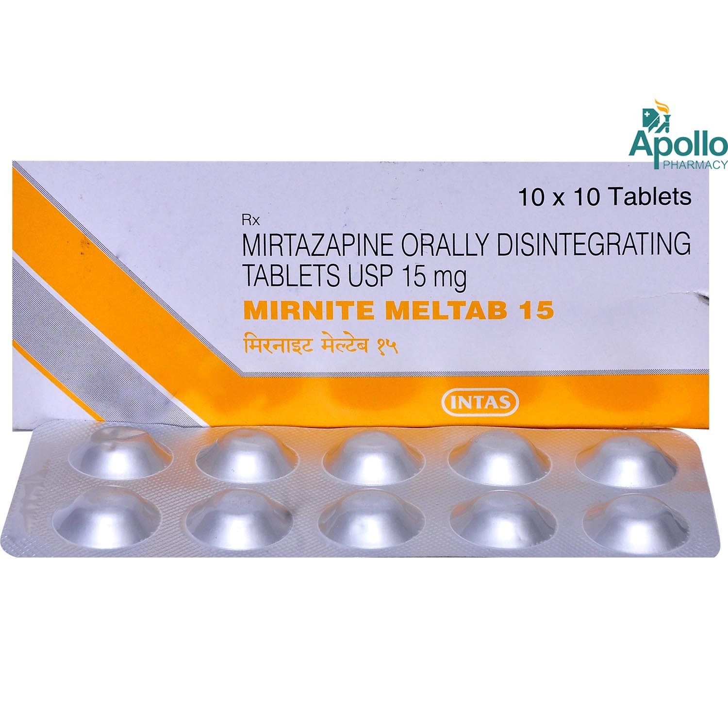 Mirnite Mel 15 mg Tablet 10's, Pack of 10 TABLETS Mirnite Mel 15 mg Tablet 10's, Pack of 10 TABLETS