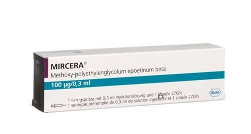Mircera 100mcg Injection 0.3 ml, Pack of 1 INJECTION Mircera 100mcg Injection 0.3 ml, Pack of 1 INJECTION