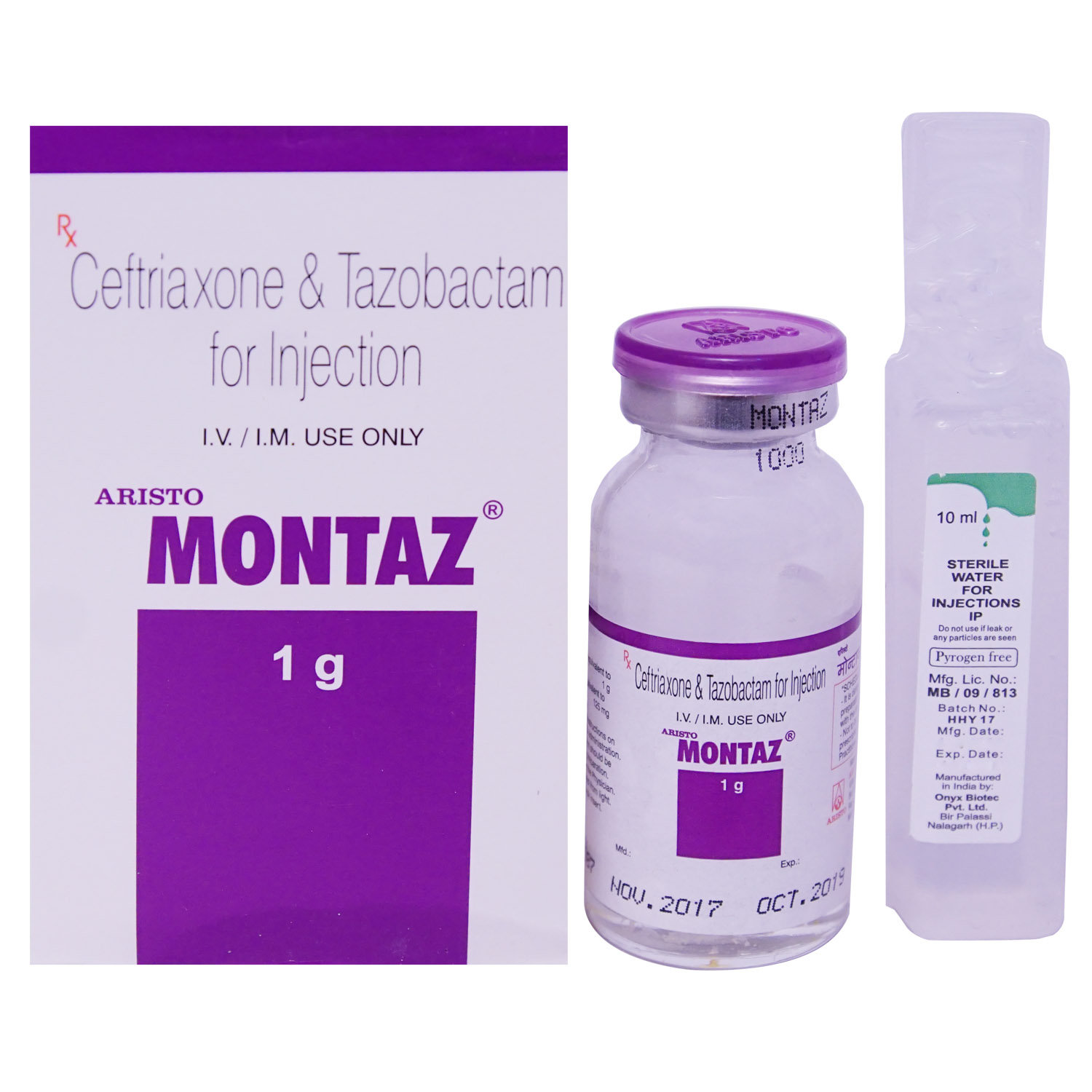 Montaz 1 gm Injection 10ml, Pack of 1 INJECTION Montaz 1 gm Injection 10ml, Pack of 1 INJECTION