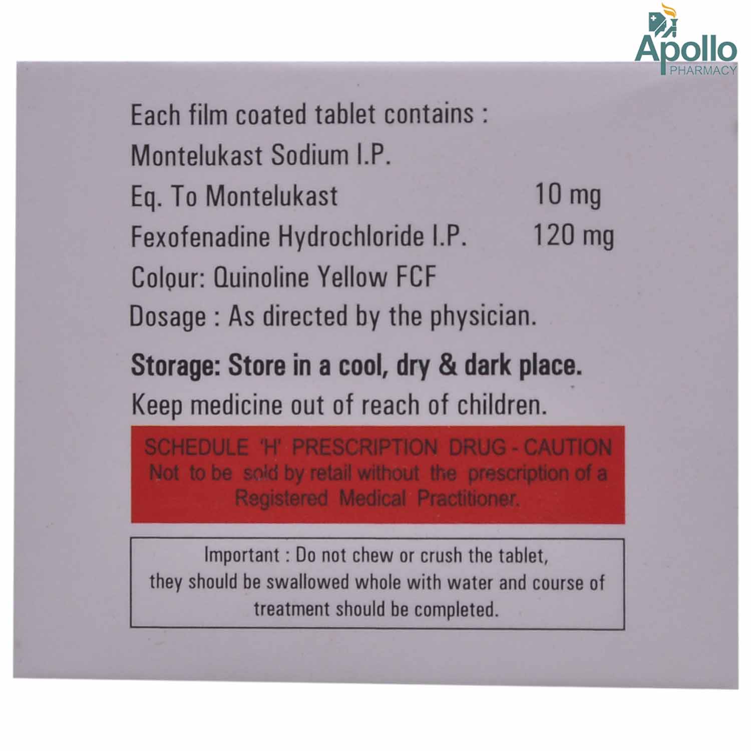 Monzem FX Tablet 10's, Pack of 10 TABLETS Monzem FX Tablet 10's, Pack of 10 TABLETS