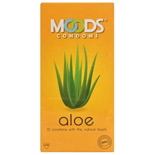 Moods Aloe Flavour Condoms, 12 Count, Pack of 1 Moods Aloe Flavour Condoms, 12 Count, Pack of 1