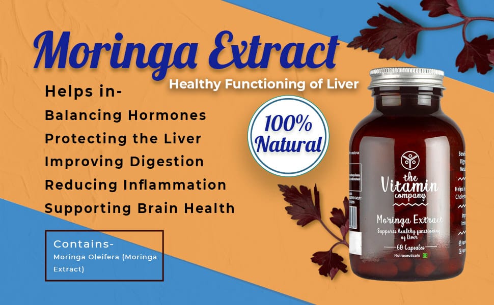 The Vitamin Company Moringa Extract, 60 Capsules, Pack of 1 The Vitamin Company Moringa Extract, 60 Capsules, Pack of 1