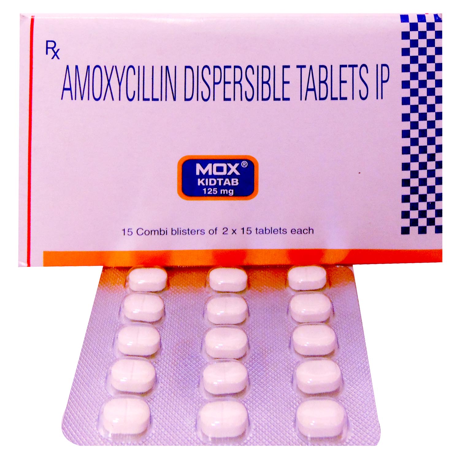 Mox Kid 125 mg Tablet 15's, Pack of 15 TABLETS Mox Kid 125 mg Tablet 15's, Pack of 15 TABLETS