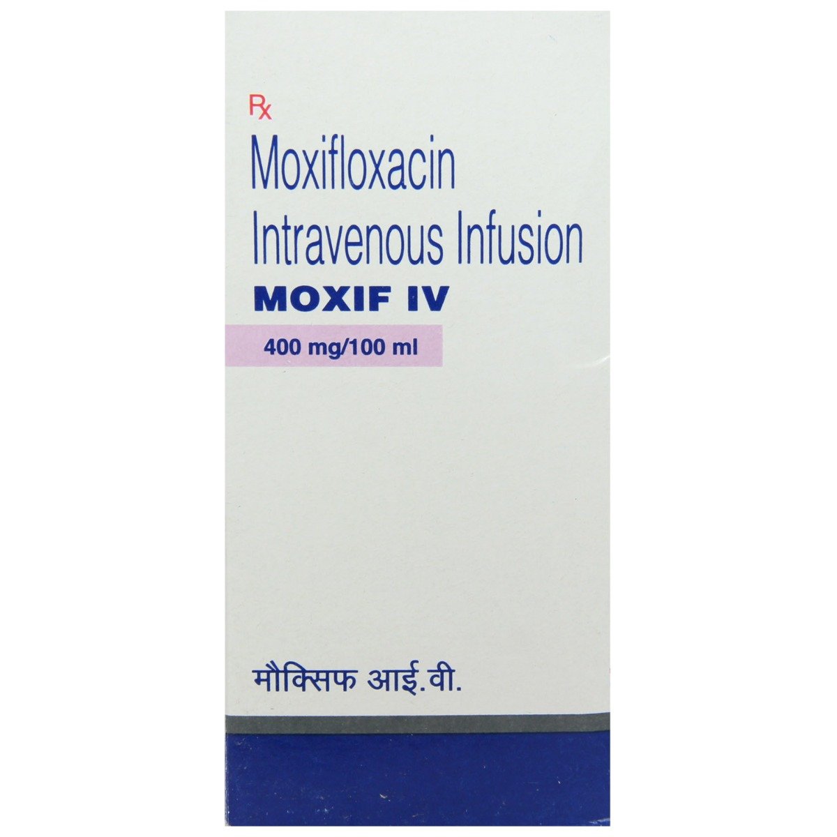 Moxif 400Mg /100Ml I.V, Pack of 1 Fluids Moxif 400Mg /100Ml I.V, Pack of 1 Fluids
