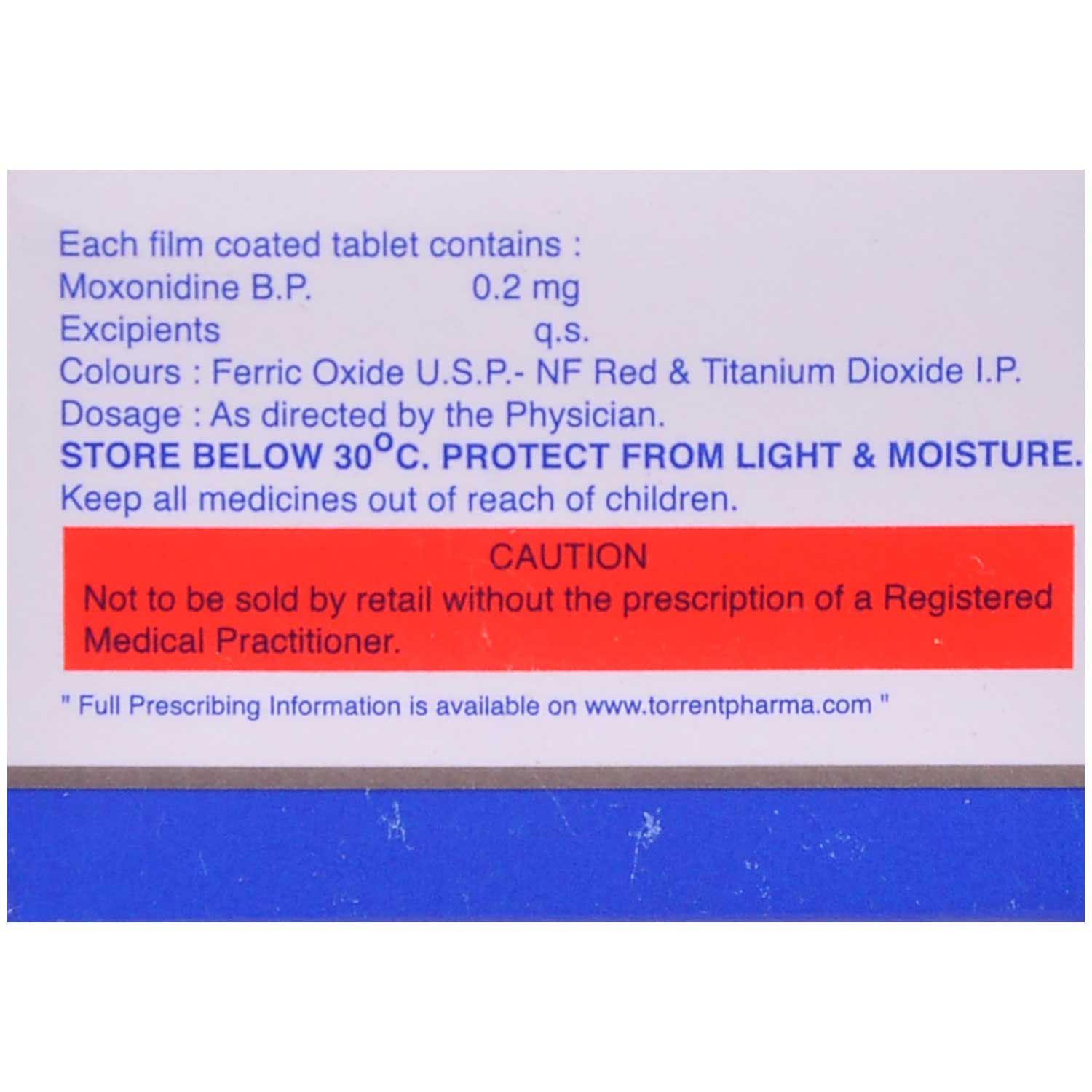 Moxcent 0.2 Tablet 10's, Pack of 10 TABLETS Moxcent 0.2 Tablet 10's, Pack of 10 TABLETS