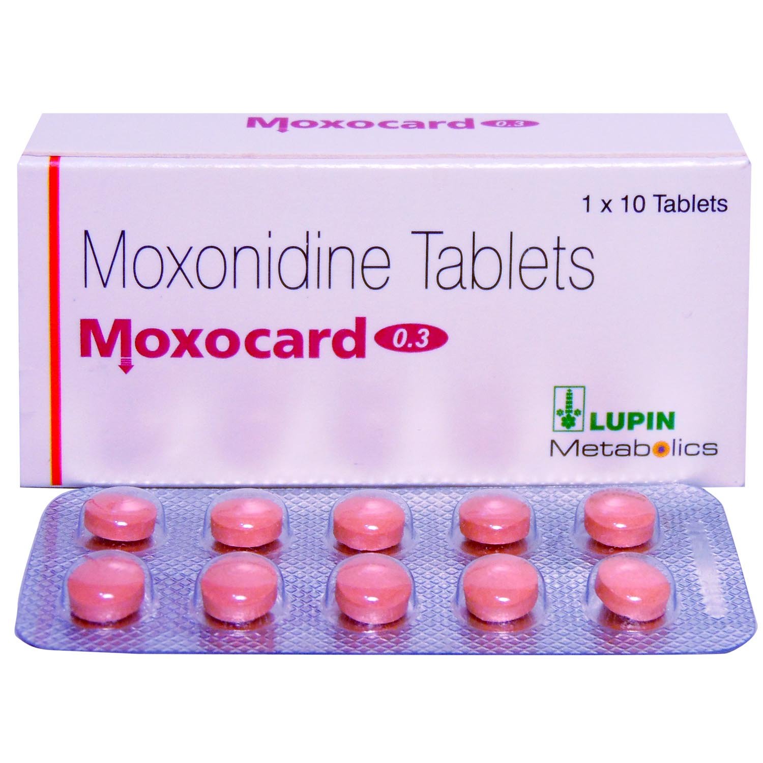 Moxocard 0.3 Tablet 10's, Pack of 10 TABLETS Moxocard 0.3 Tablet 10's, Pack of 10 TABLETS