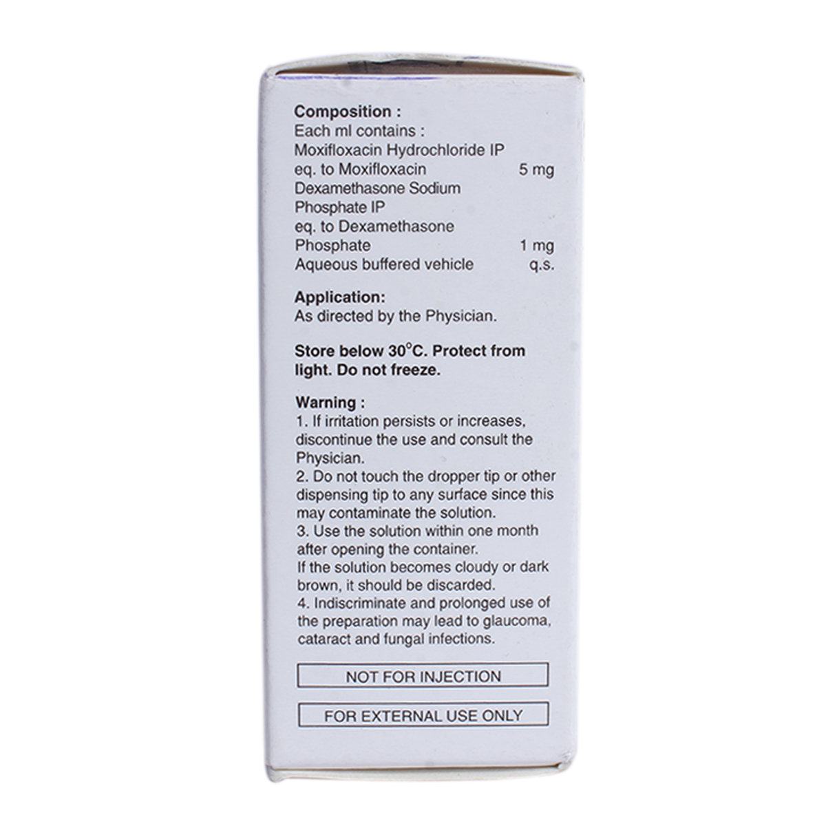 Moxiblu DX Eye Drop 5 ml, Pack of 1 EYE DROPS Moxiblu DX Eye Drop 5 ml, Pack of 1 EYE DROPS