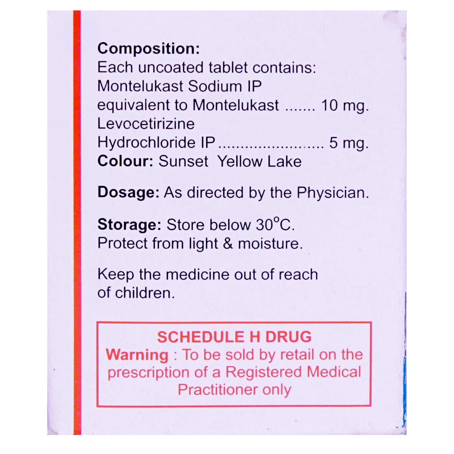 MTnL Tablet 10's, Pack of 10 TABLETS MTnL Tablet 10's, Pack of 10 TABLETS