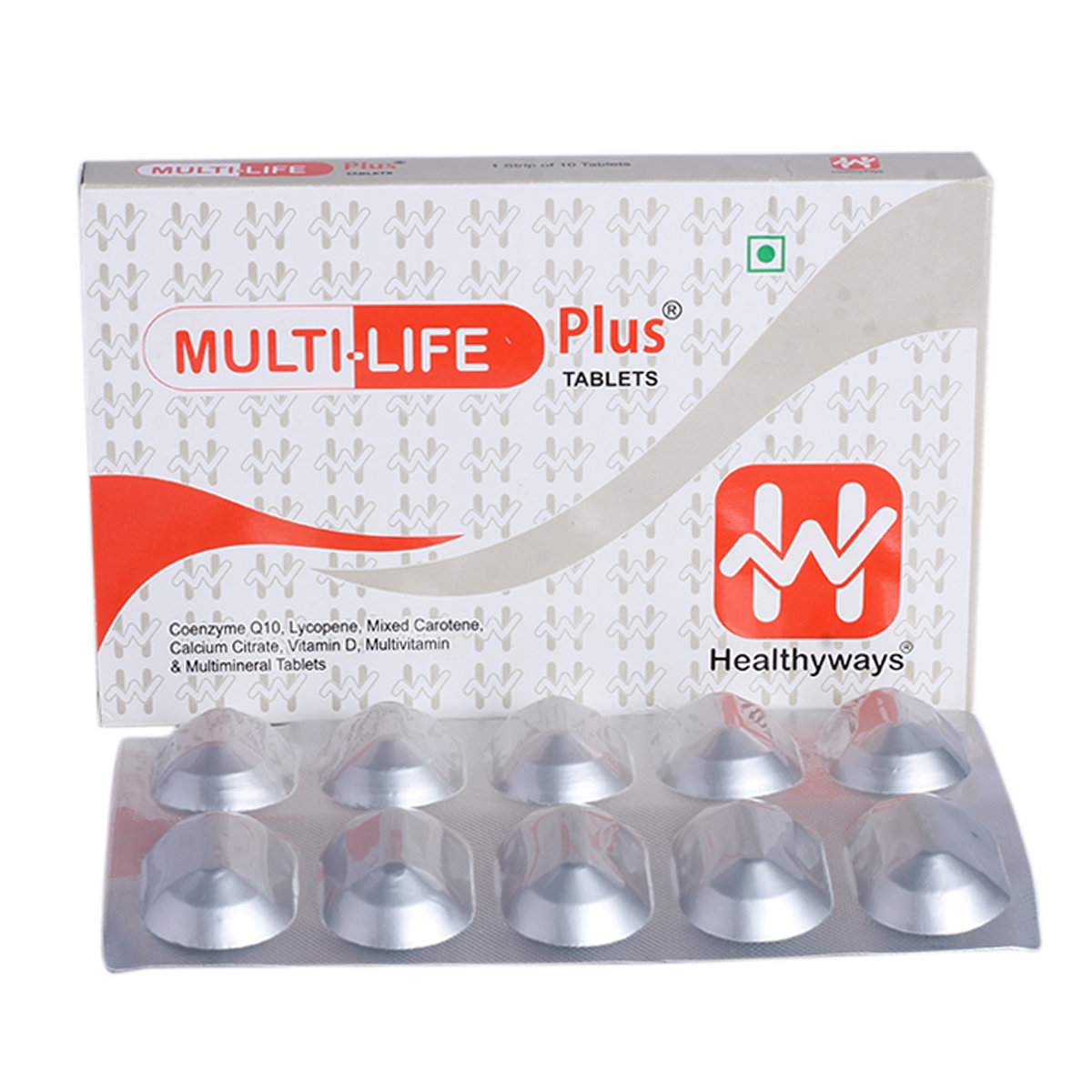 Multi-Life Plus Tablet 10's, Pack of 10 TabletS Multi-Life Plus Tablet 10's, Pack of 10 TabletS