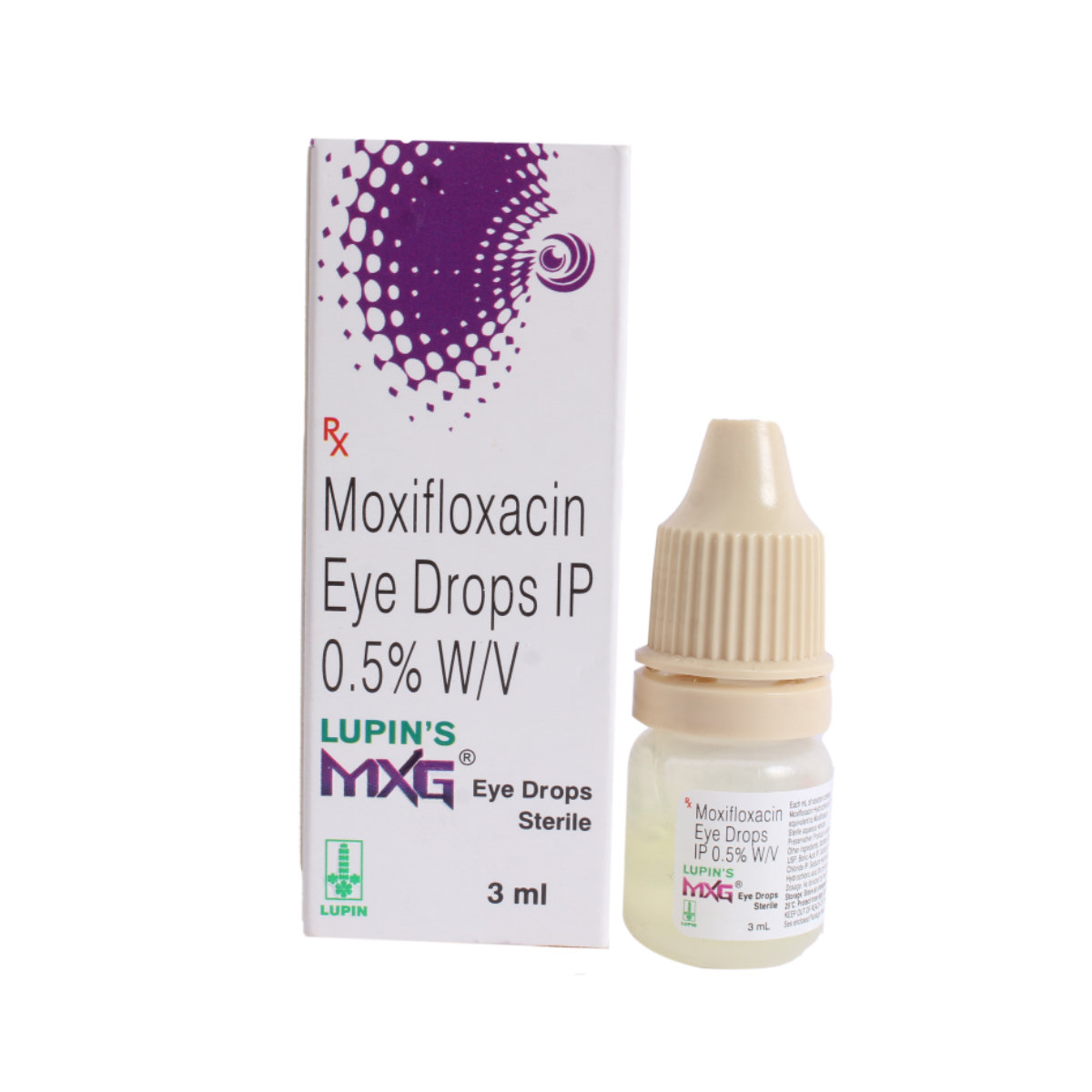 Lupin's MXG Eye Drops 3 ml, Pack of 1 EYE DROP Lupin's MXG Eye Drops 3 ml, Pack of 1 EYE DROP