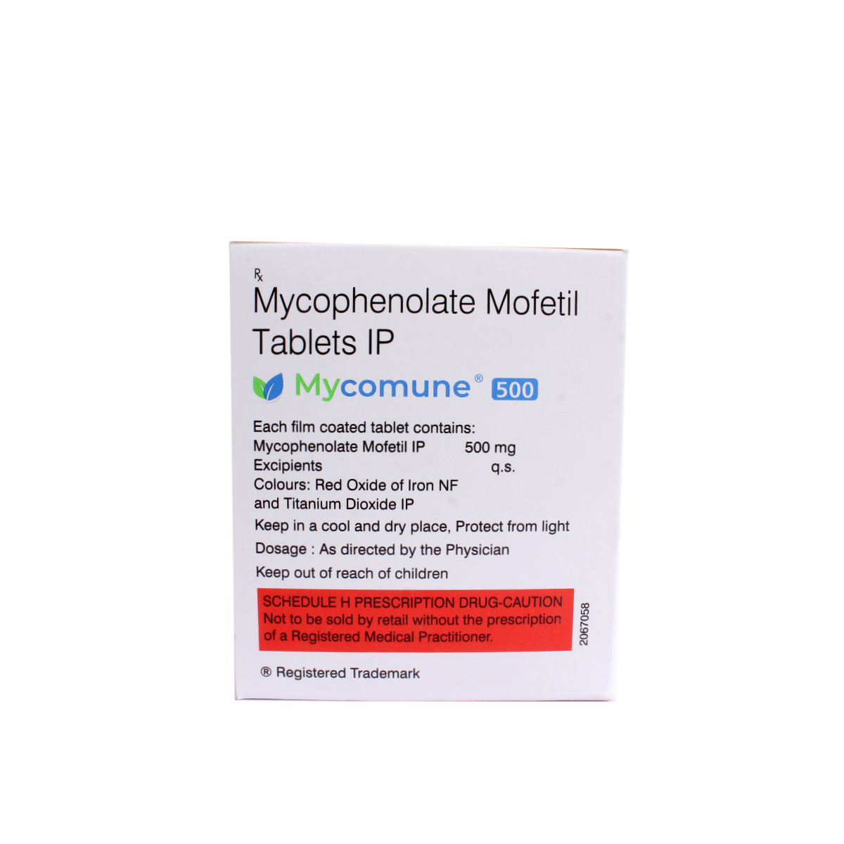 Mycomune 500 Tablet 10's, Pack of 10 TABLETS Mycomune 500 Tablet 10's, Pack of 10 TABLETS