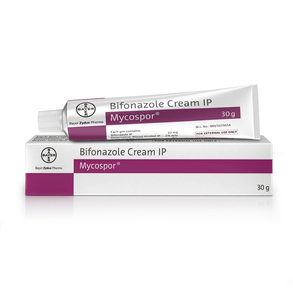 Mycospor Cream 30 gm, Pack of 1 Cream Mycospor Cream 30 gm, Pack of 1 Cream