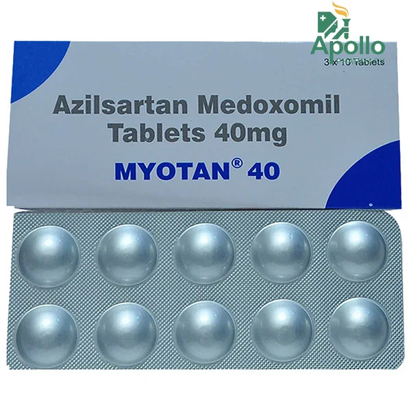 Myotan 40 Tablet 10's, Pack of 10 TABLETS