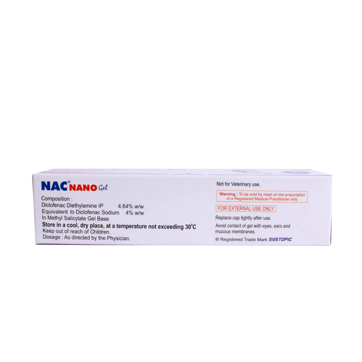 Nac Nano Gel 25 gm, Pack of 1 GEL Nac Nano Gel 25 gm, Pack of 1 GEL