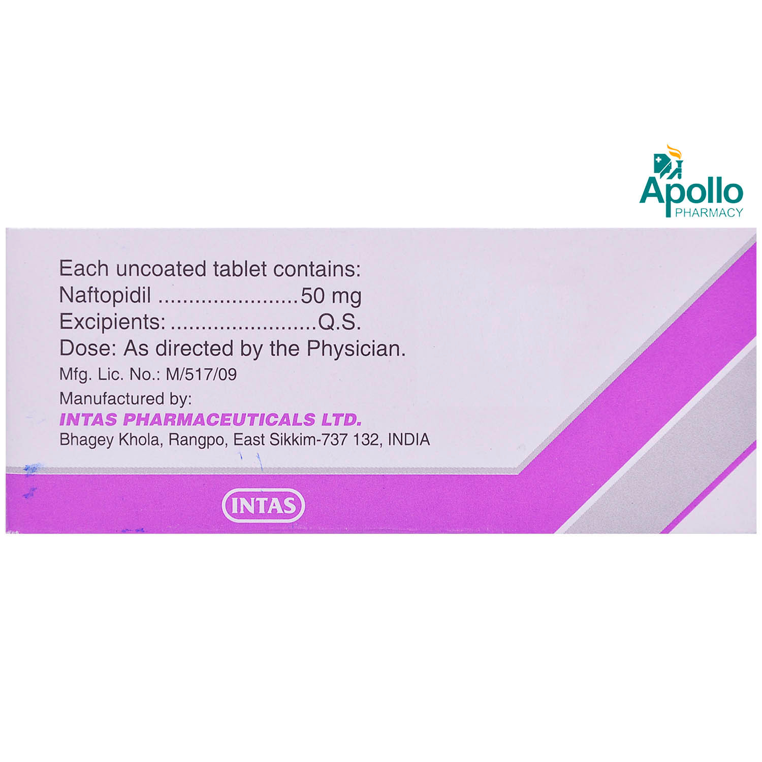 Nafodil 50 Tablet 10's, Pack of 10 TABLETS Nafodil 50 Tablet 10's, Pack of 10 TABLETS