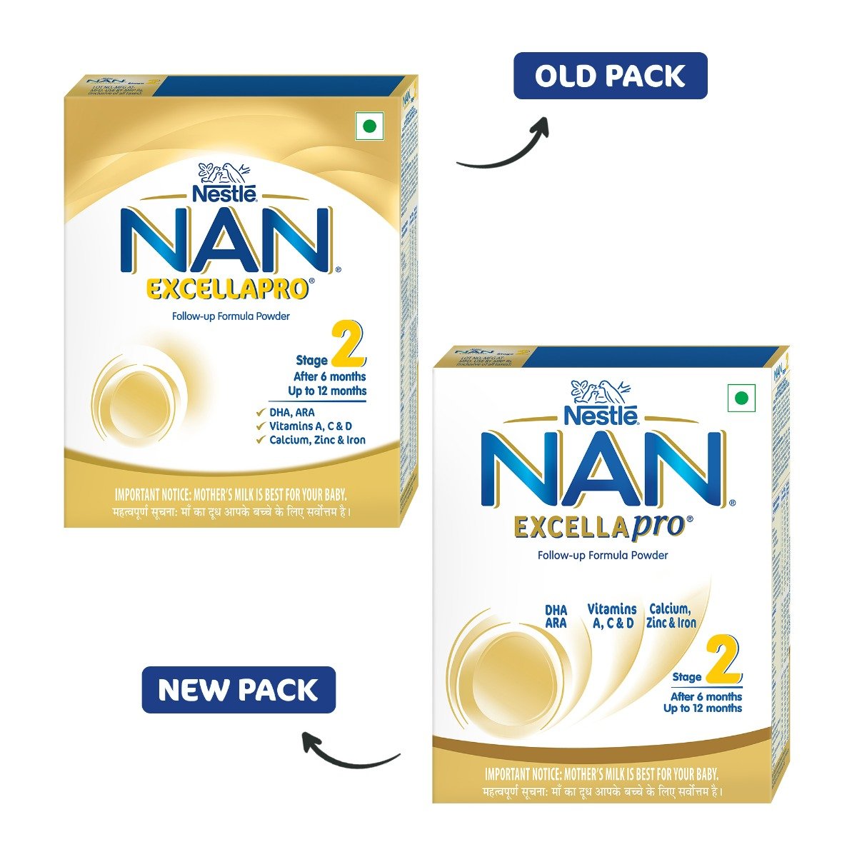 Nestle Nan Excellapro Follow-Up Formula Stage 2 (After 6 Months) Powder, 400 gm Refill Pack, Pack of 1 Nestle Nan Excellapro Follow-Up Formula Stage 2 (After 6 Months) Powder, 400 gm Refill Pack, Pack of 1