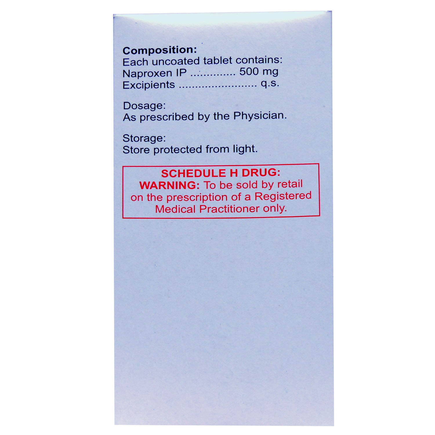 Naprosyn 500 Tablet 15's, Pack of 15 TABLETS Naprosyn 500 Tablet 15's, Pack of 15 TABLETS