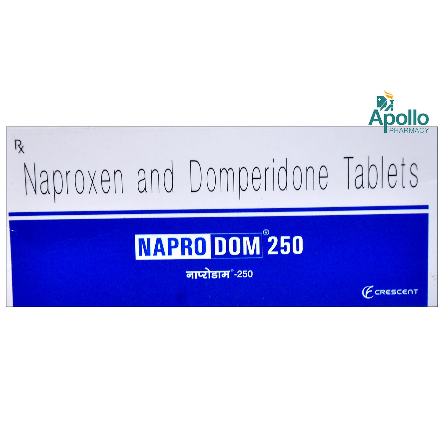 Naprodom 250 Tablet 10's, Pack of 10 TABLETS Naprodom 250 Tablet 10's, Pack of 10 TABLETS