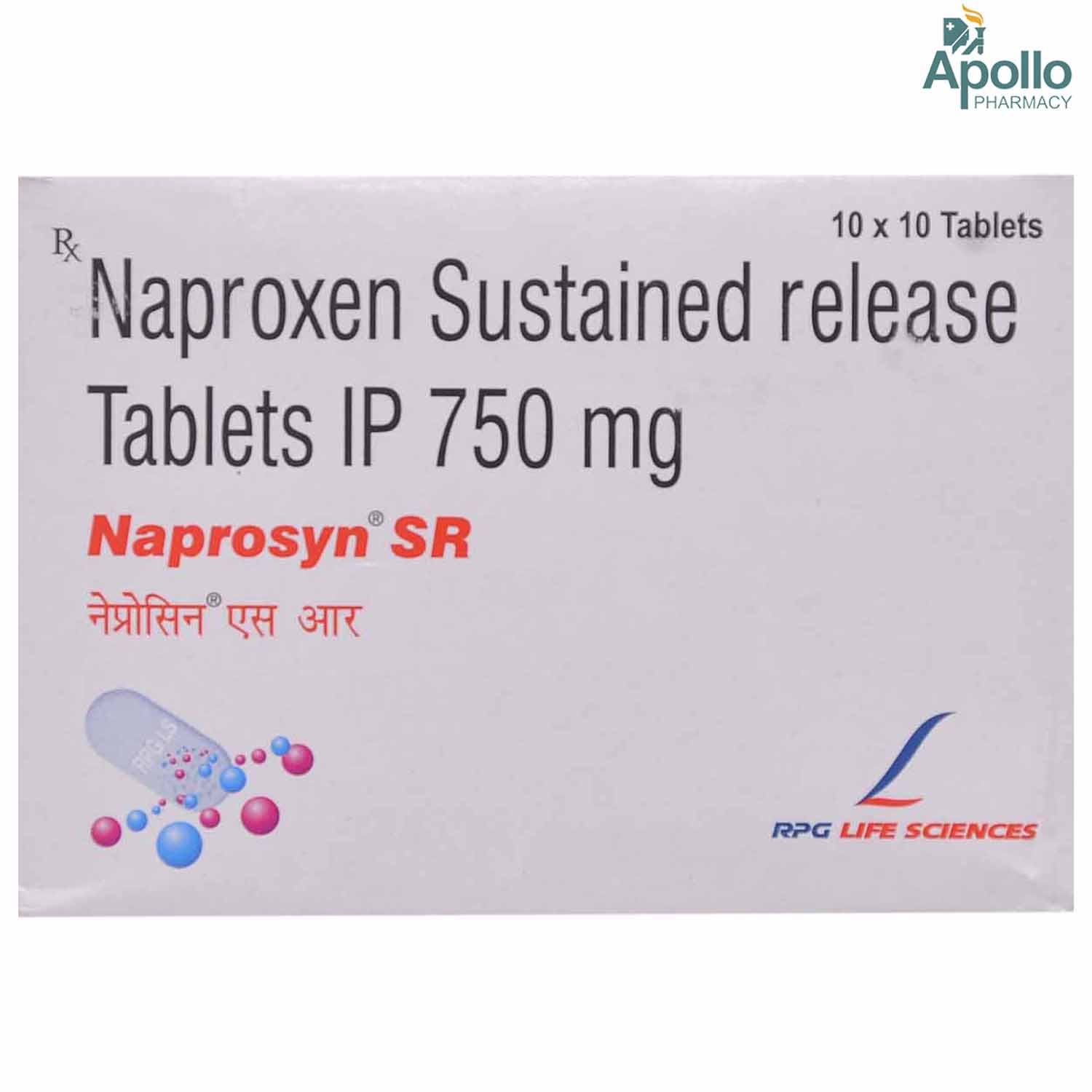 Naprosyn SR Tablet 10's, Pack of 10 TABLETS Naprosyn SR Tablet 10's, Pack of 10 TABLETS