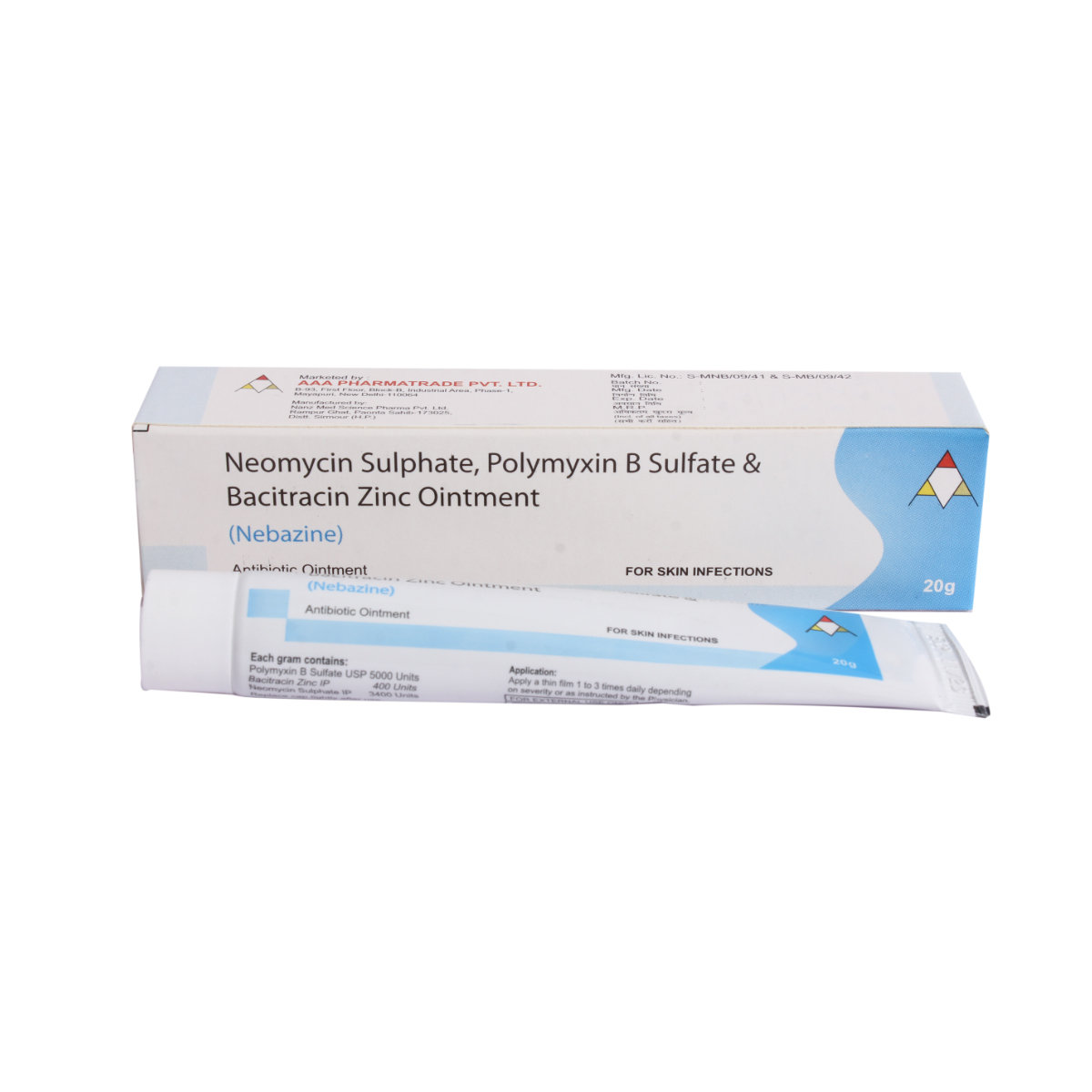 Nebazine Ointment 20gm, Pack of 1 Ointment Nebazine Ointment 20gm, Pack of 1 Ointment
