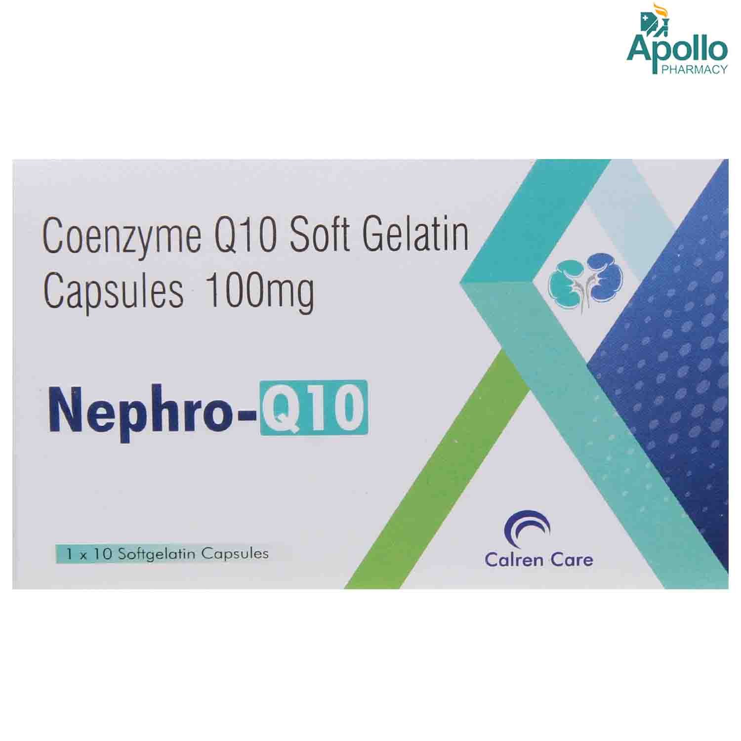 Nephro Q10 Capsule 10's, Pack of 10 CAPSULES Nephro Q10 Capsule 10's, Pack of 10 CAPSULES