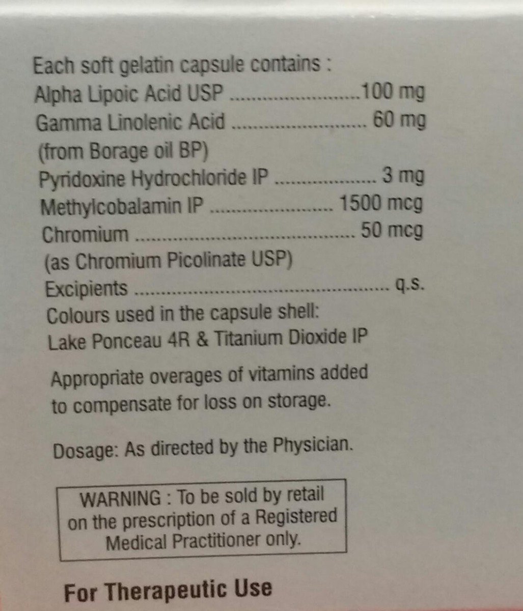 Nerverich Capsule 10's, Pack of 10 Nerverich Capsule 10's, Pack of 10