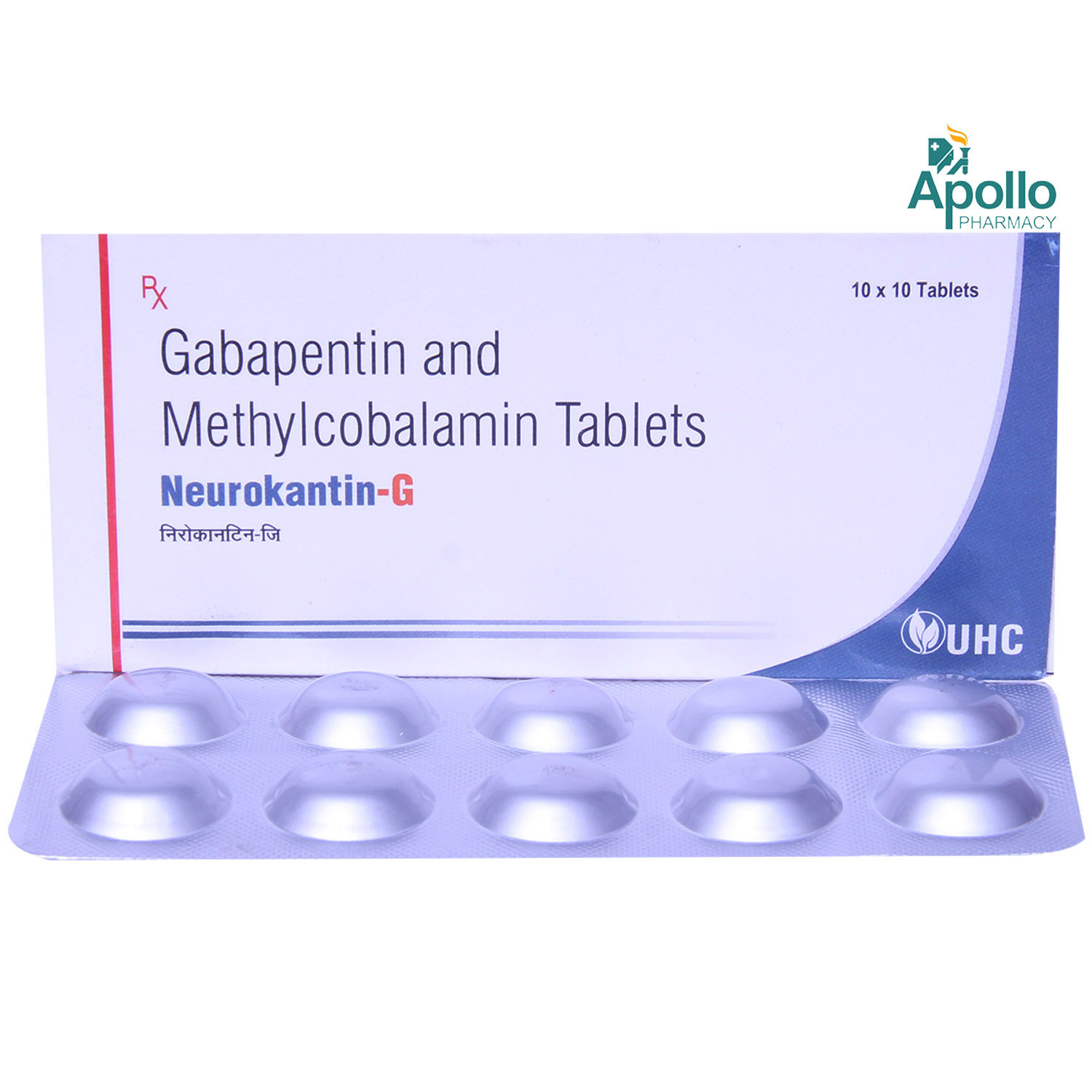 Neurokantin-G Tablet 10's, Pack of 10 TabletS Neurokantin-G Tablet 10's, Pack of 10 TabletS