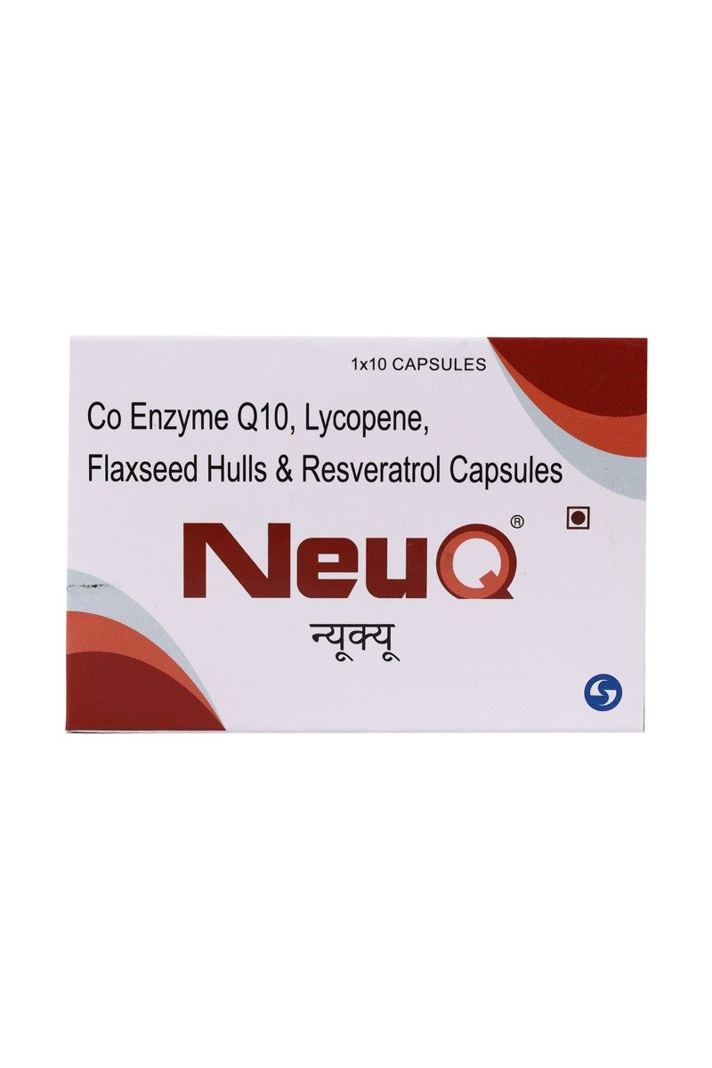 NeuQ Capsule 10's, Pack of 10 CAPSULES NeuQ Capsule 10's, Pack of 10 CAPSULES