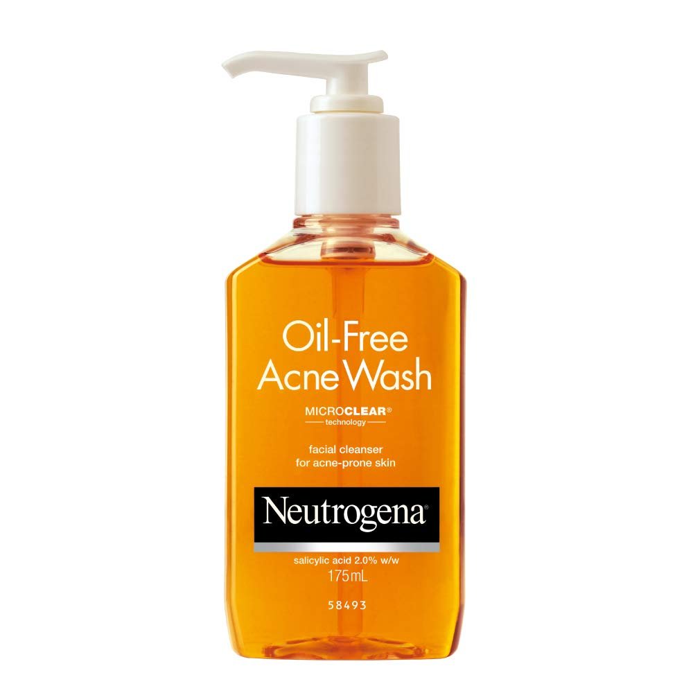 Neutrogena Oil Free Acne Wash Facial Cleanser 175 ml | Salicylic Acid | Provides Deep Cleansing | For Acne Prone Skin, Pack of 1 Neutrogena Oil Free Acne Wash Facial Cleanser 175 ml | Salicylic Acid | Provides Deep Cleansing | For Acne Prone Skin, Pack of 1