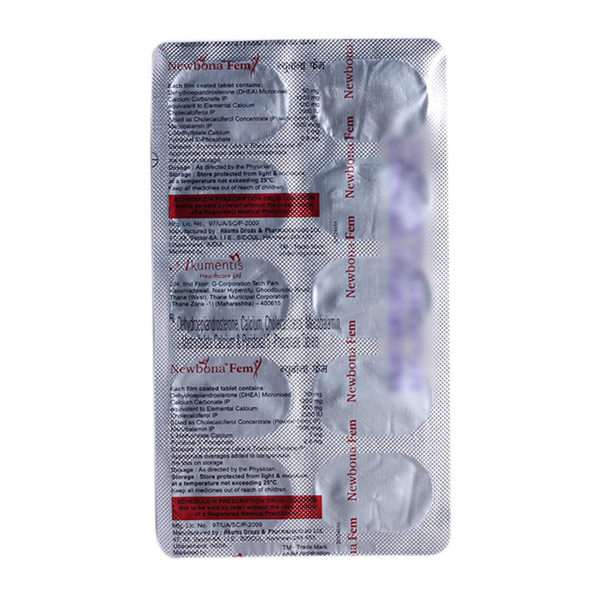 Newbona Fem Tablet 10's, Pack of 10 Newbona Fem Tablet 10's, Pack of 10