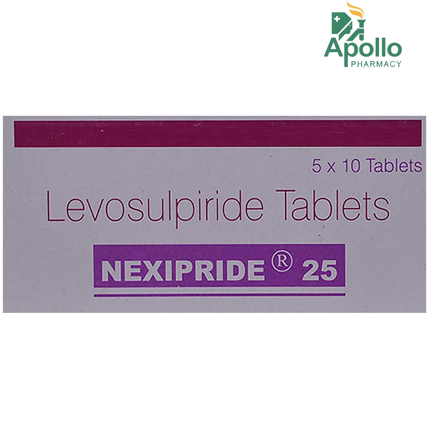 NEXIPRIDE 25MG TABLET, Pack of 10 TABLETS NEXIPRIDE 25MG TABLET, Pack of 10 TABLETS