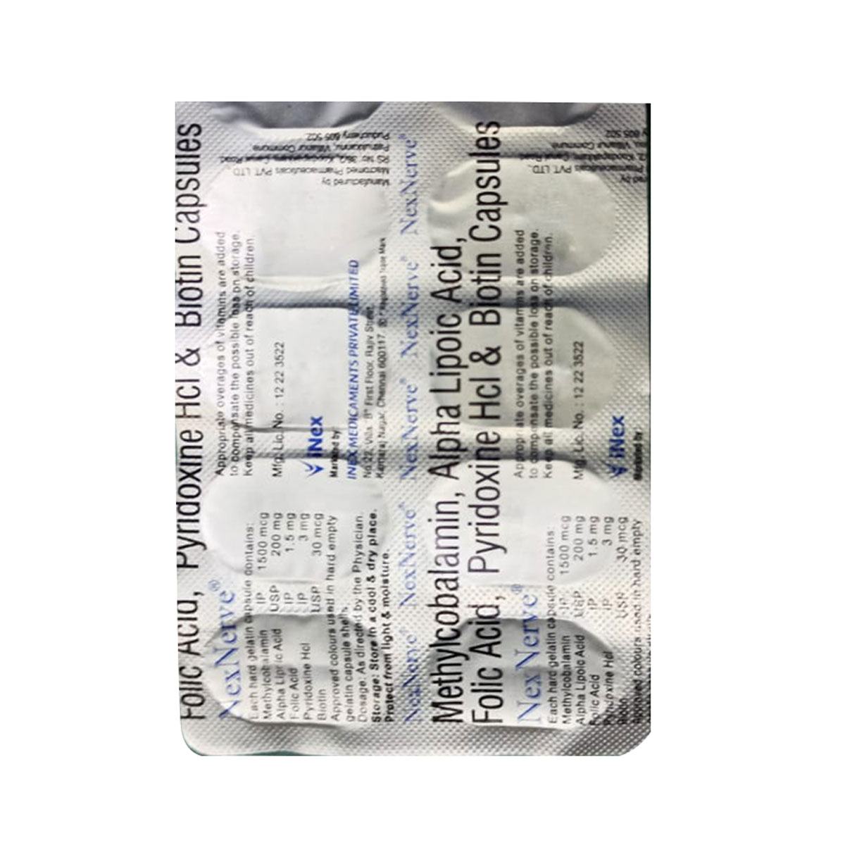 Nexnerv Capsule 10's, Pack of 10 CapsuleS Nexnerv Capsule 10's, Pack of 10 CapsuleS