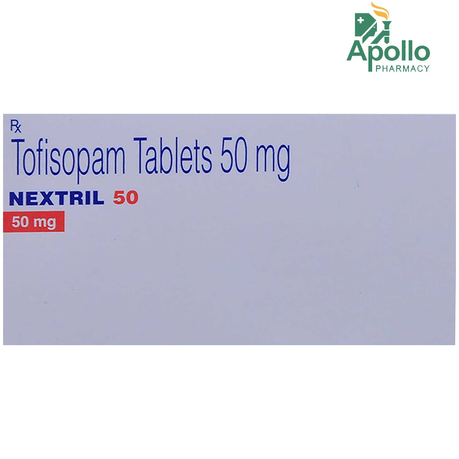 Nextril 50 Tablet 10's, Pack of 10 TABLETS Nextril 50 Tablet 10's, Pack of 10 TABLETS