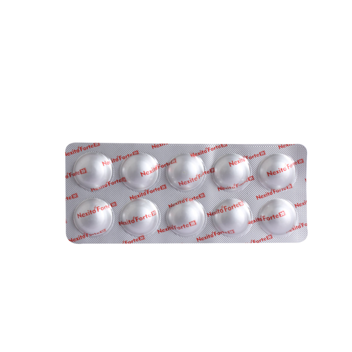 Nexito Forte 20 Tablet 10's, Pack of 10 TABLETS Nexito Forte 20 Tablet 10's, Pack of 10 TABLETS