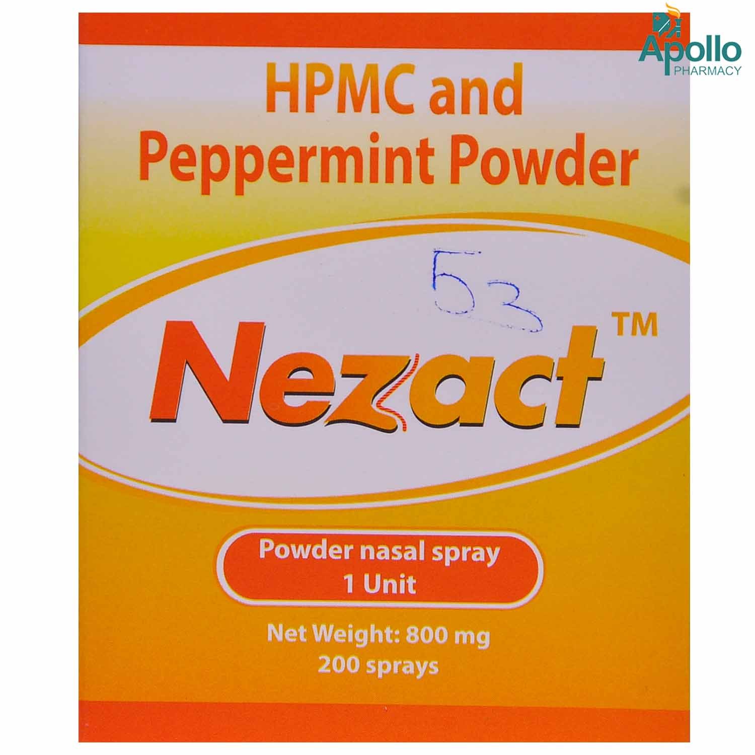 Nezact Powder Nasal Spray, Pack of 1 NASAL SPRAY Nezact Powder Nasal Spray, Pack of 1 NASAL SPRAY