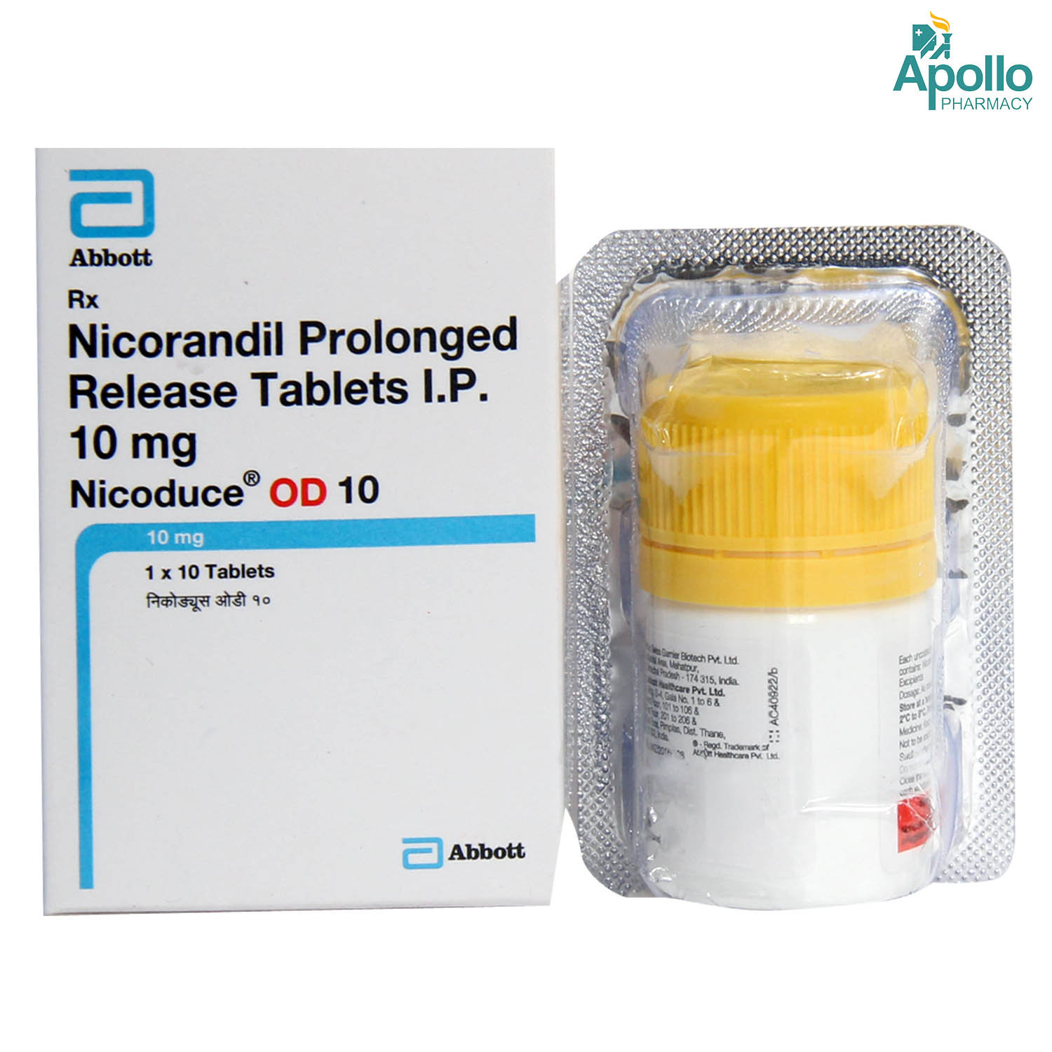 Nicoduce OD 10 Tablet 10's, Pack of 10 TABLETS Nicoduce OD 10 Tablet 10's, Pack of 10 TABLETS
